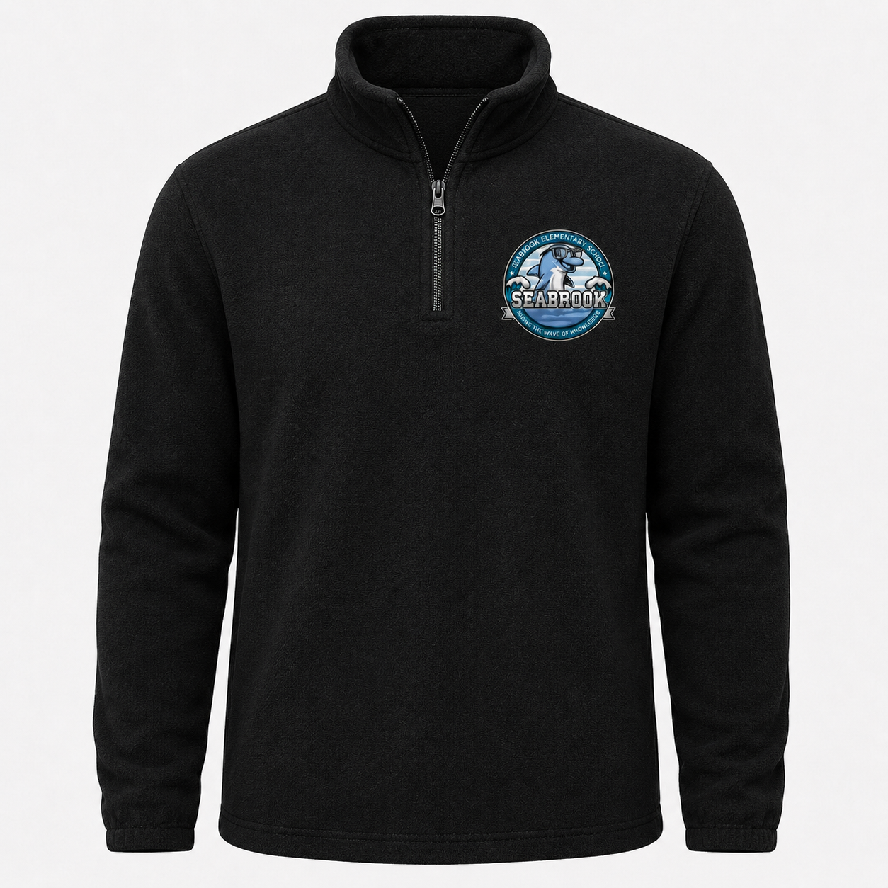 Seabrook Embroidered 1/4-Zip Fleece Pullover