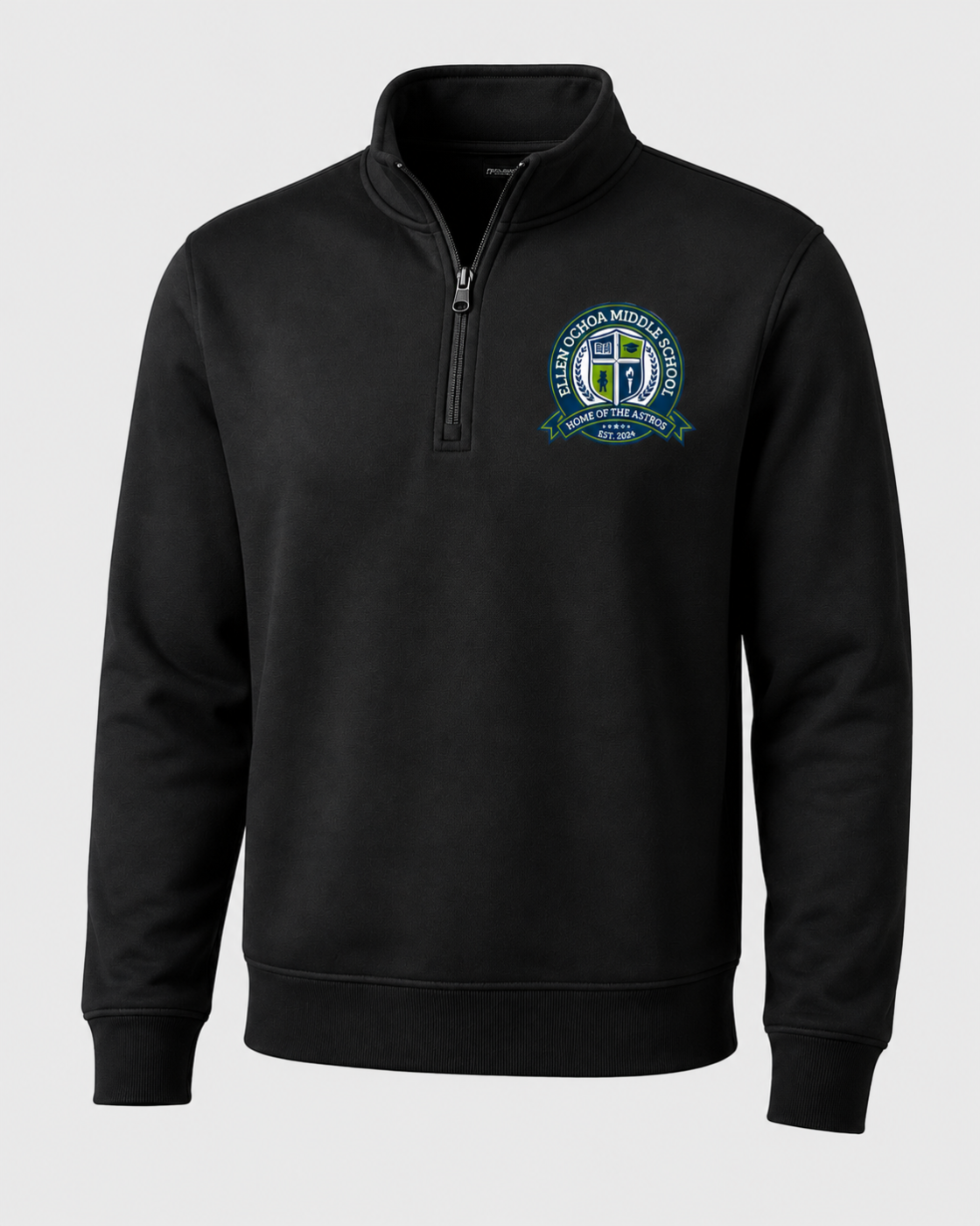 Ellen Ochoa 1/4 Zip Fleece Pullover